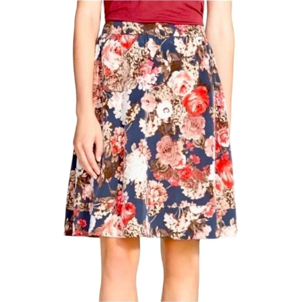 FLORAL Willow‎ & Clay skirt Size Medium